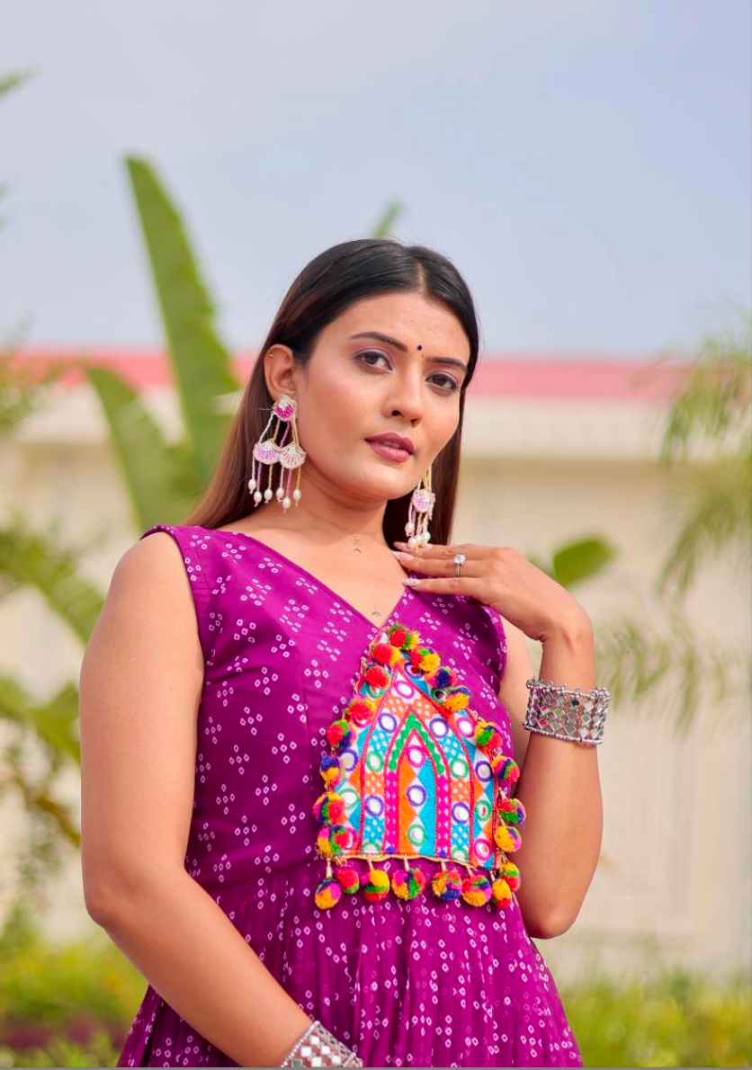 Matrut | Dandiya Diaries Gown - D079