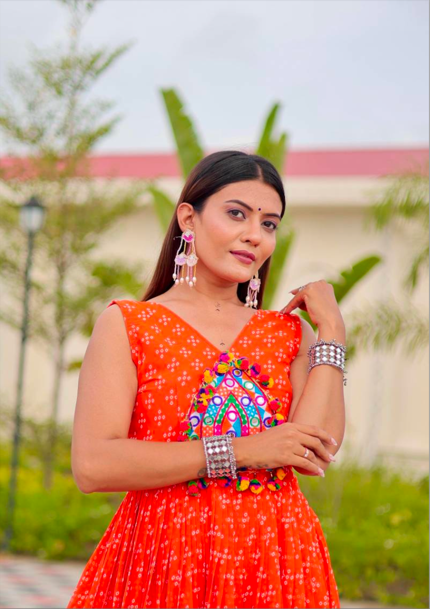 Matrut | Dandiya Diaries Gown - D080