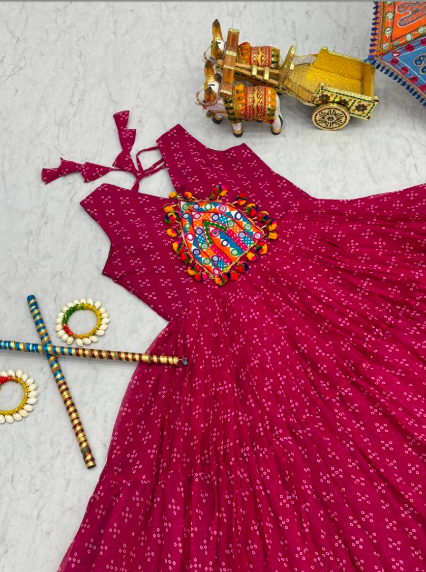 Matrut | Dandiya Diaries Gown - D078