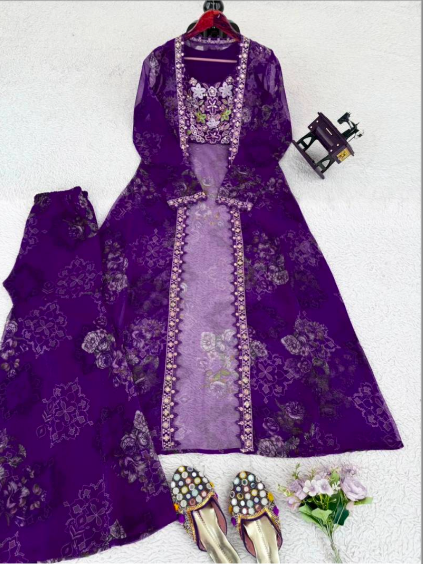Matrut | Ravisha Purple Trio Set
