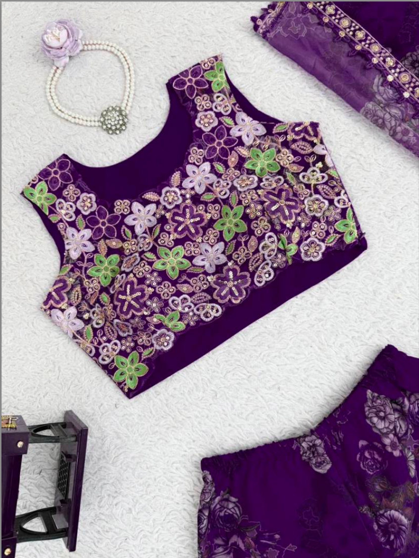 Matrut | Ravisha Purple Trio Set