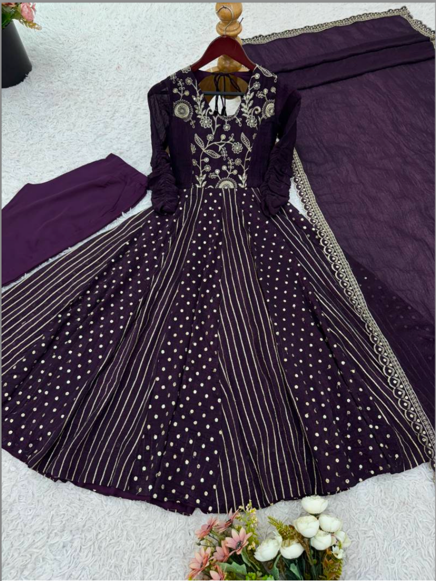 Matrut | Chandrika Wine Gown