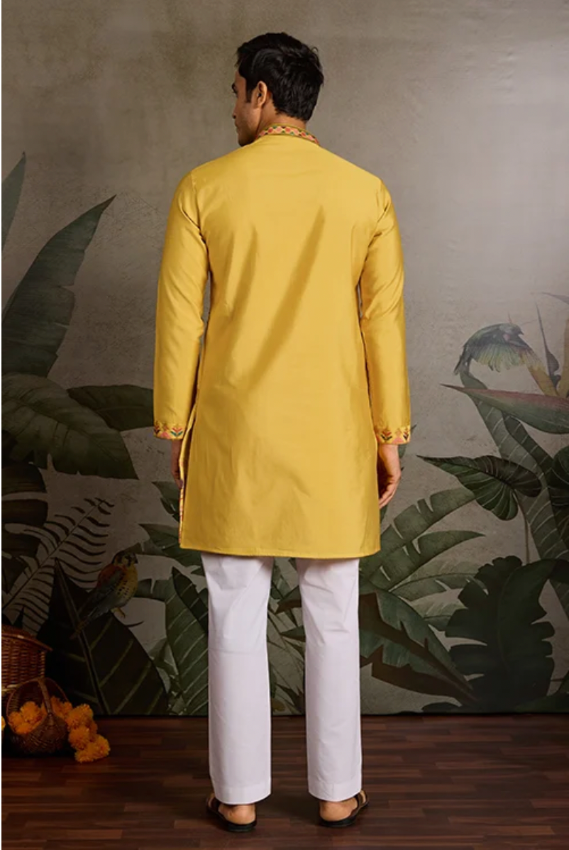 Matrut | Tradition Yellow Kurta Set
