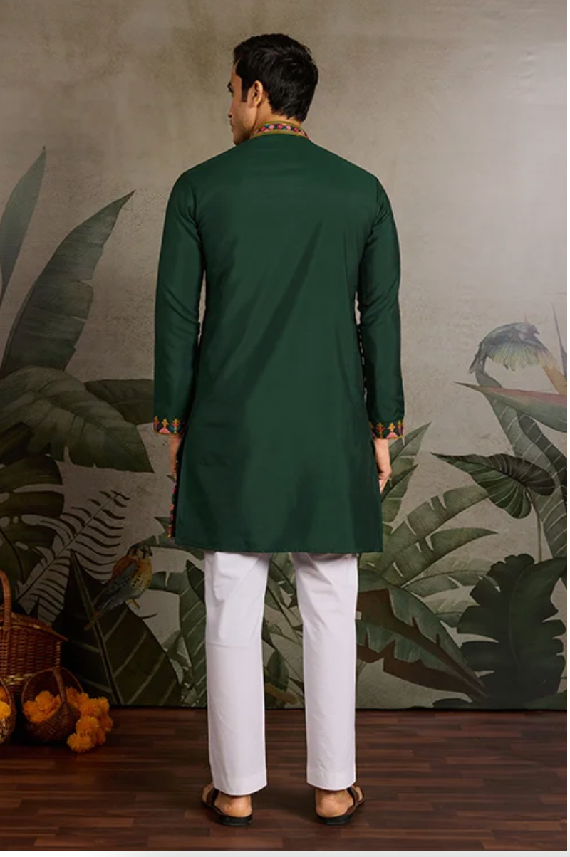 Matrut | Tradition Green Kurta Set