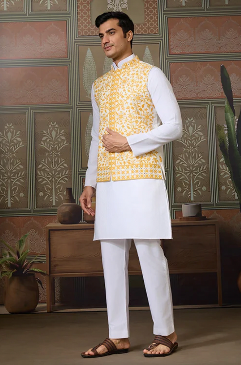 Matrut | Ritual Bliss Yellow Kurta Set
