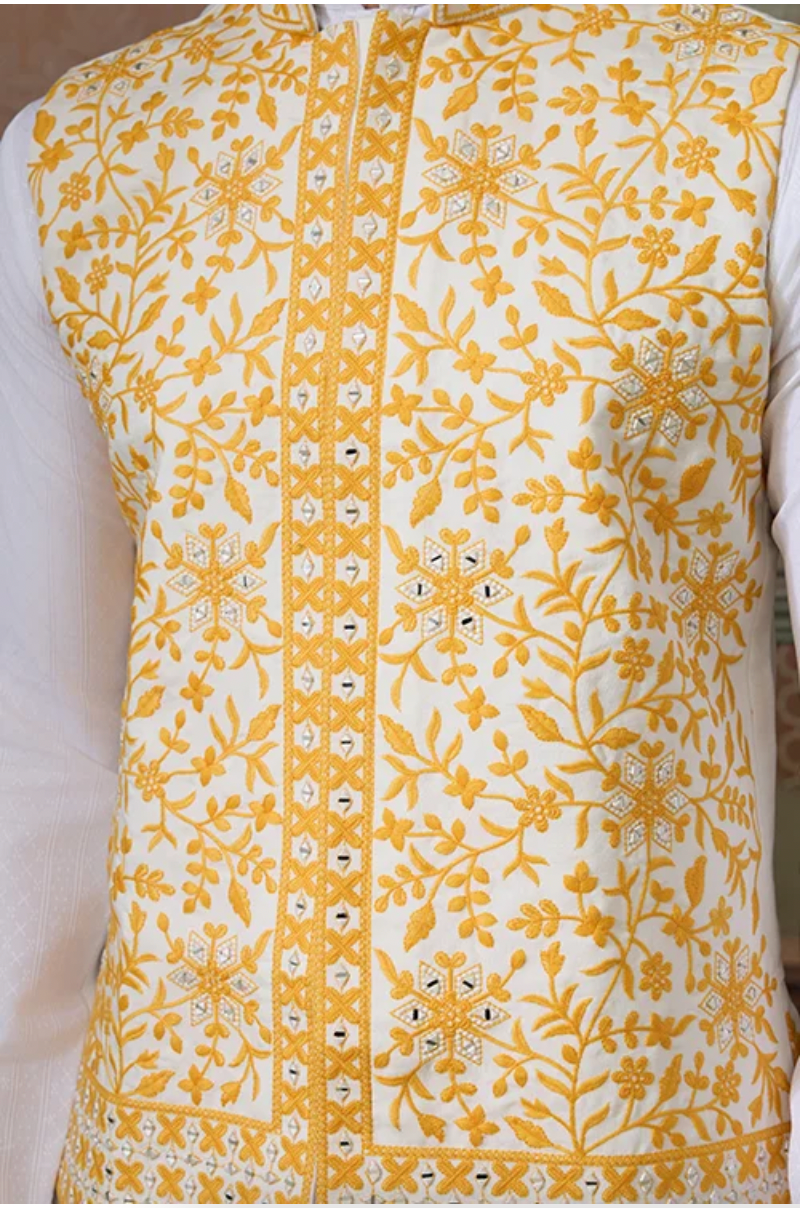 Matrut | Ritual Bliss Yellow Kurta Set