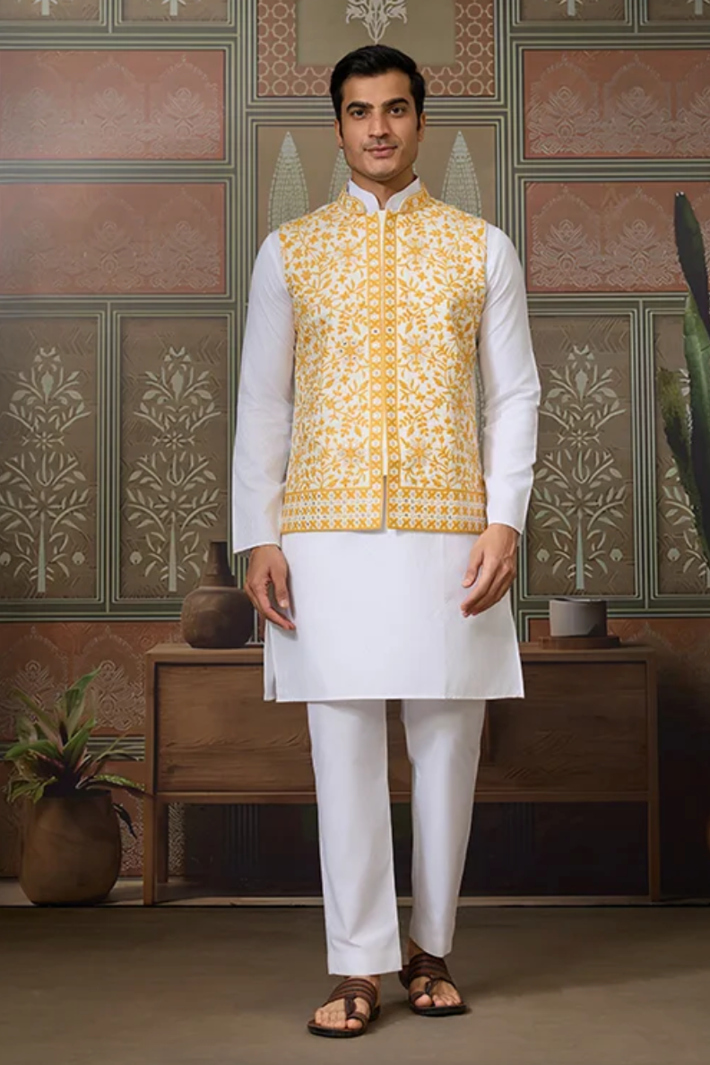 Matrut | Ritual Bliss Yellow Kurta Set