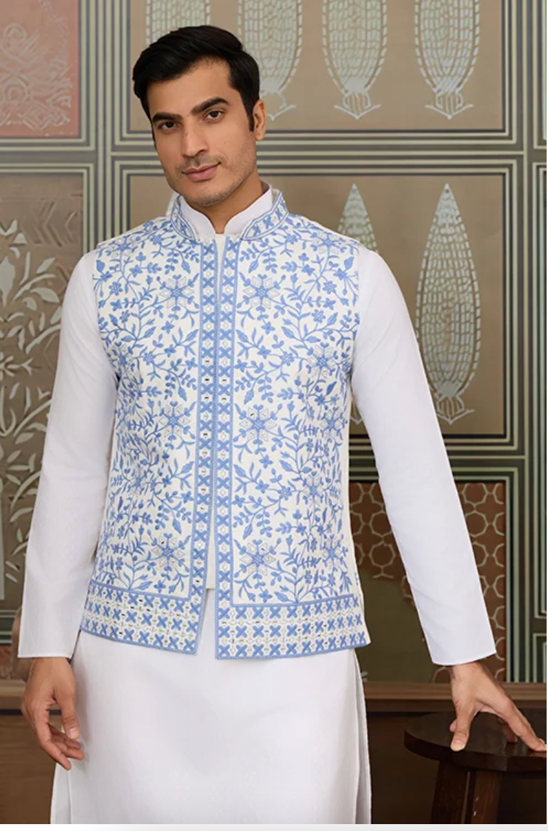 Matrut | Ritual Bliss Blue Kurta Set
