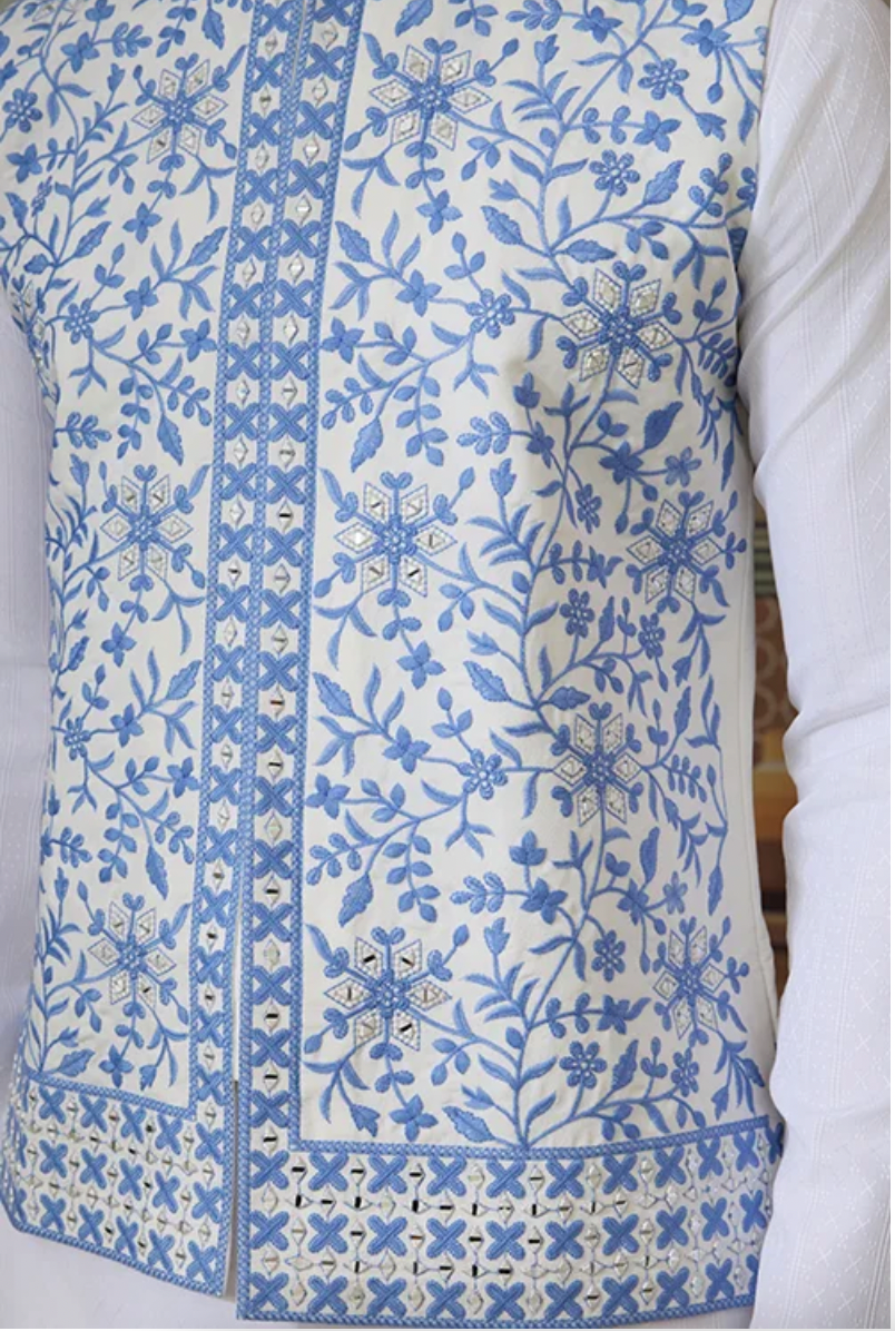 Matrut | Ritual Bliss Blue Kurta Set