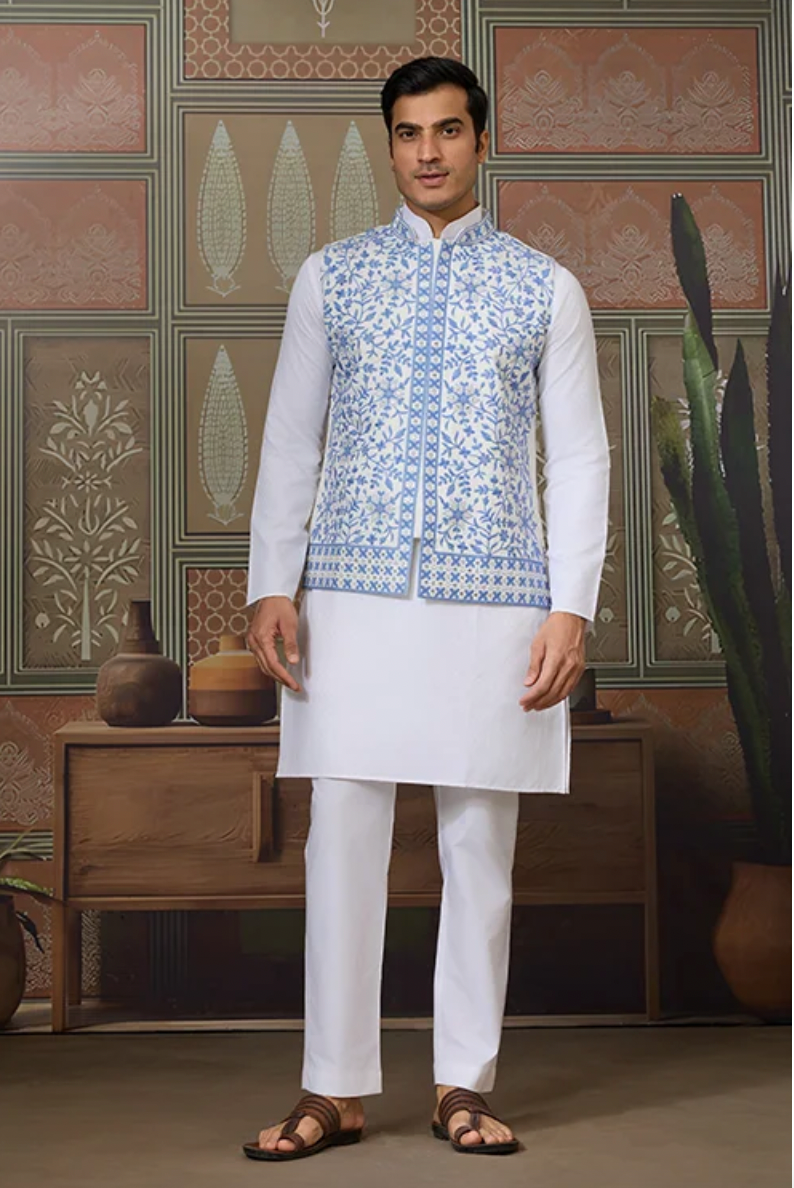 Matrut | Ritual Bliss Blue Kurta Set