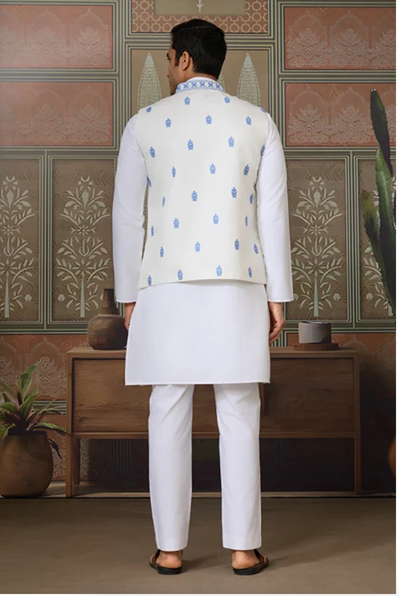 Matrut | Ritual Bliss Blue Kurta Set