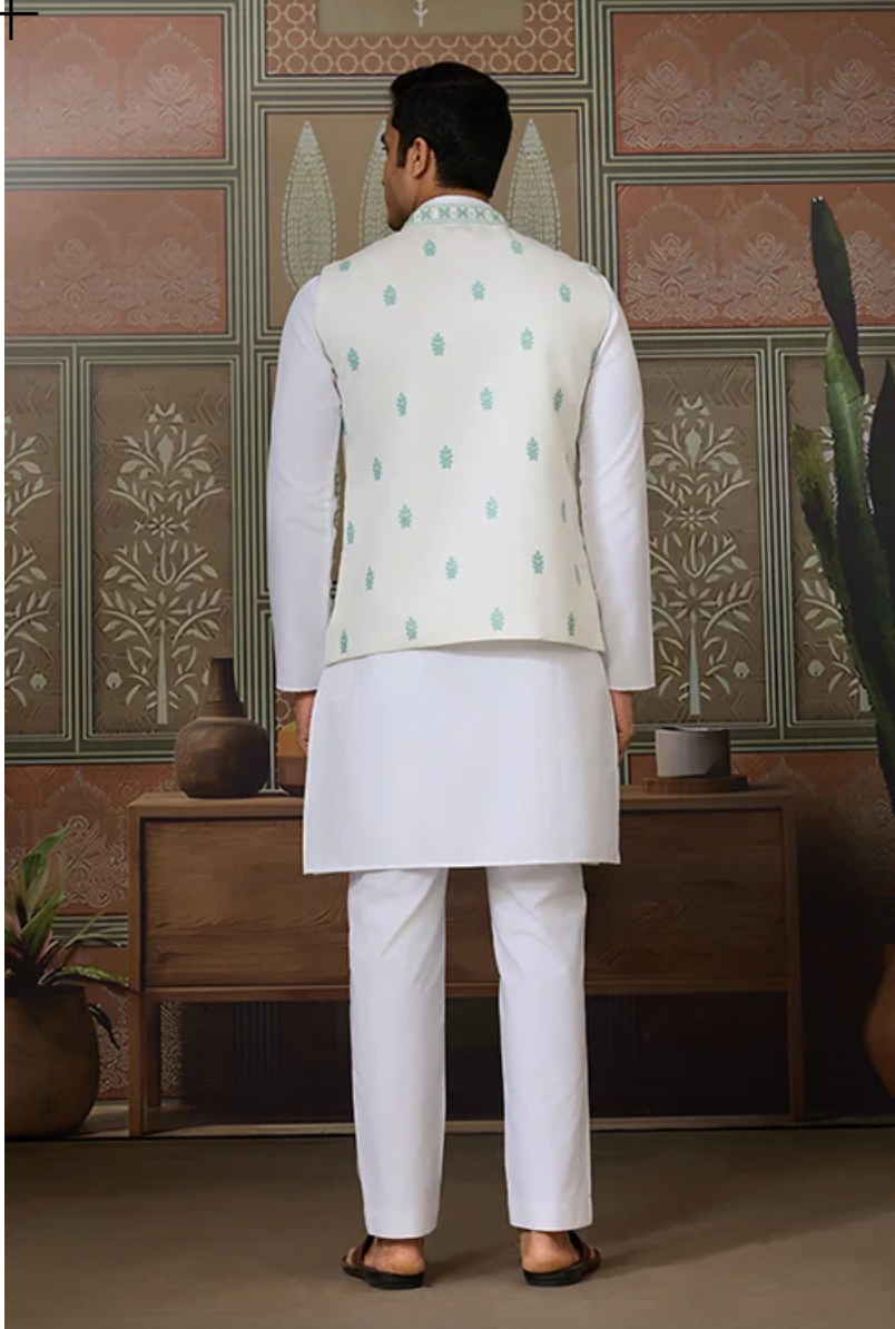 Matrut | Ritual Bliss Mint Green Kurta Set