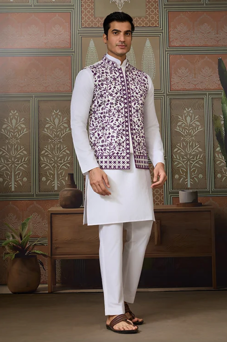 Matrut | Ritual Bliss Purple Kurta Set