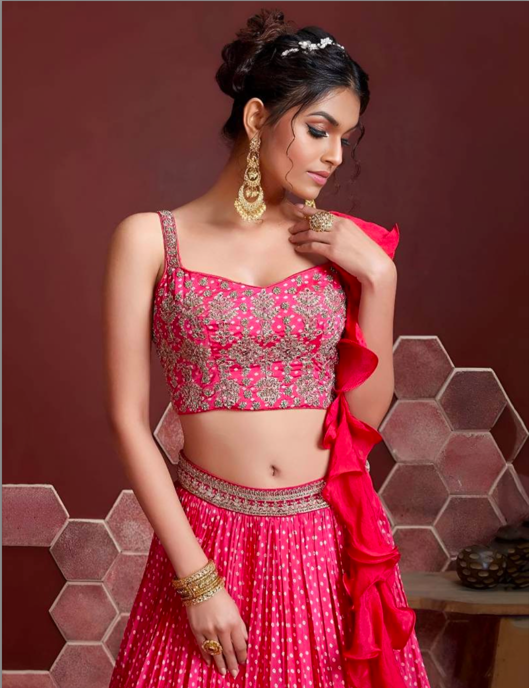 Matrut | Mandakini Lehenga - 001