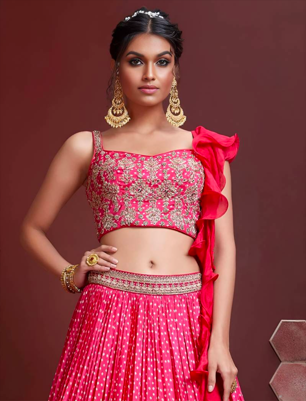 Matrut | Mandakini Lehenga - 001