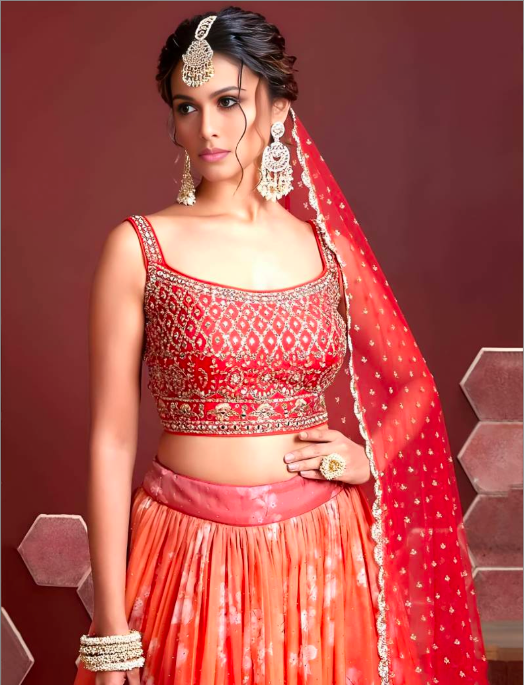 Matrut | Mandakini Lehenga - 003