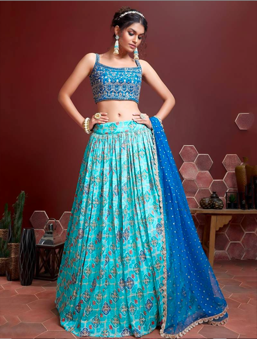 Matrut | Mandakini Lehenga - 009
