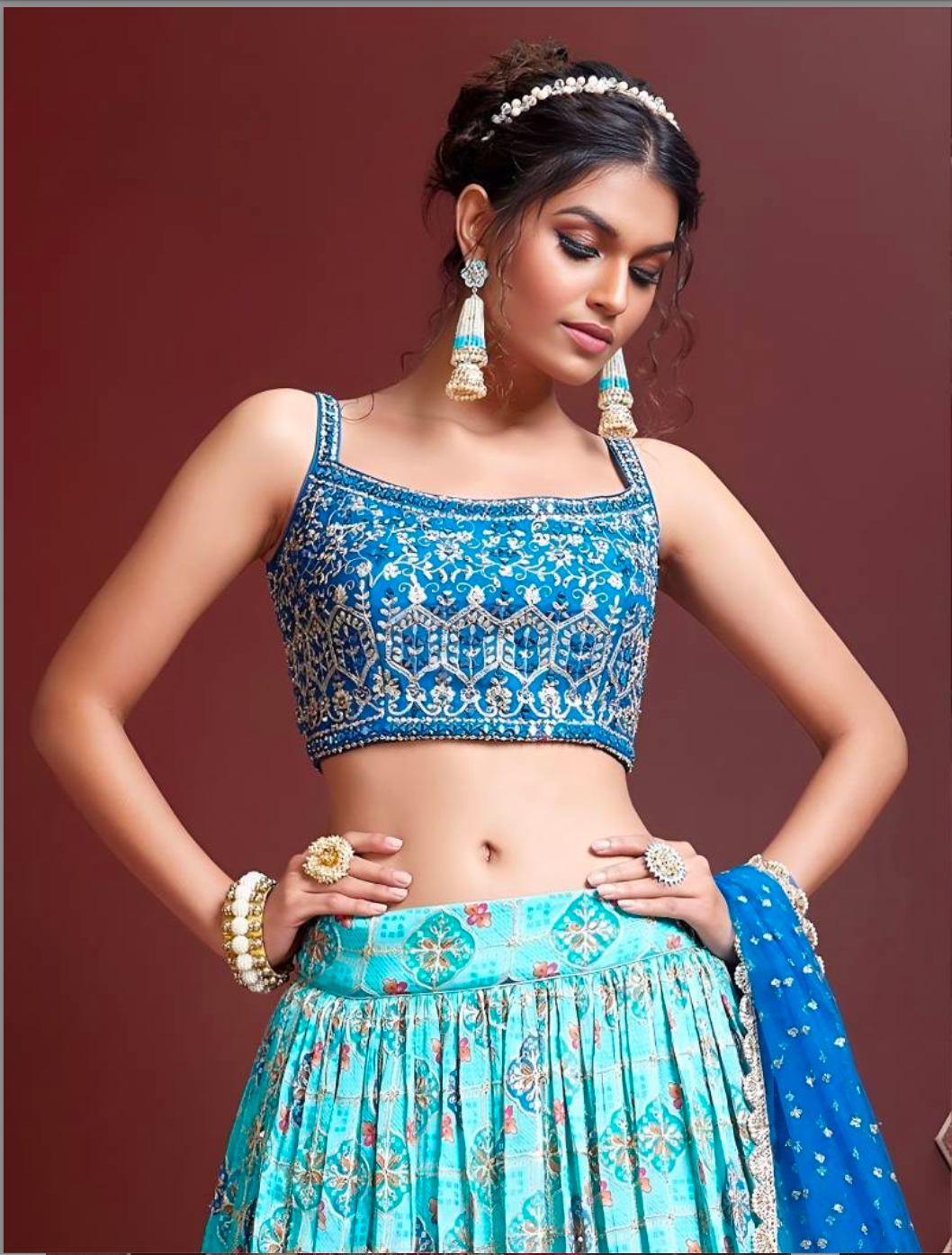 Matrut | Mandakini Lehenga - 009