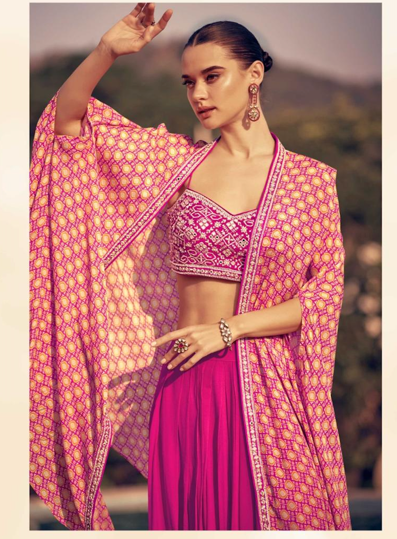 Ujwal Pink Indo-western