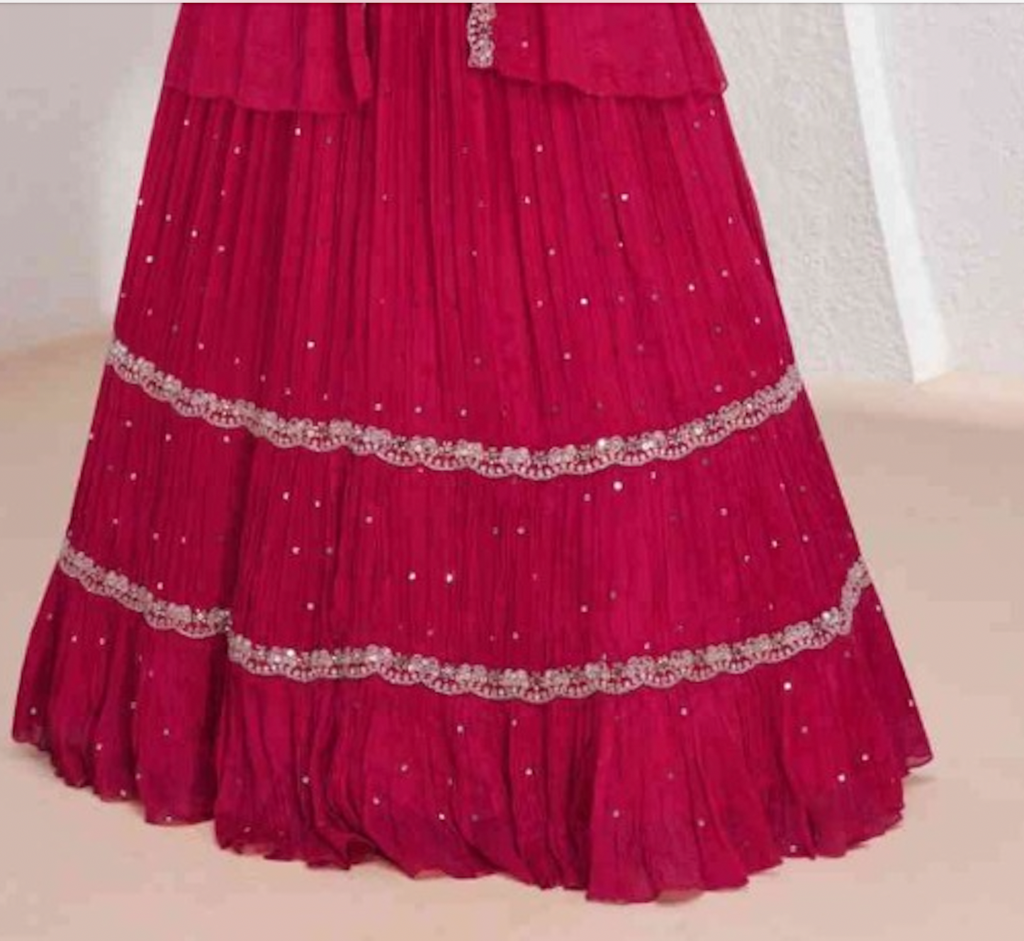 Matrut | Aarzoo Cherry Red Trio Set