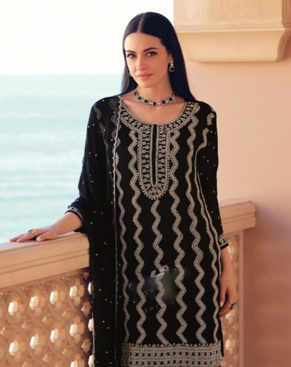 Matrut | Mamacita Black Palazzo Suit