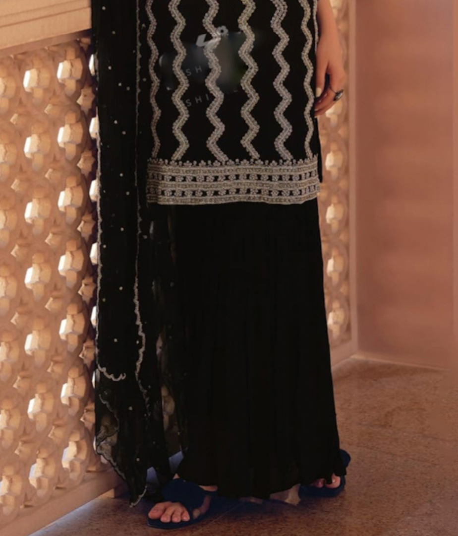 Matrut | Mamacita Black Palazzo Suit