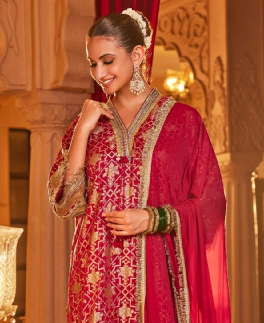 Matrut | Mamacita Red Palazzo Suit