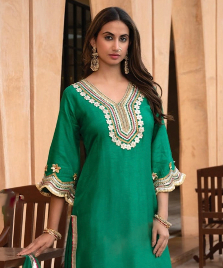 Matrut | Mamacita Green Straight Suit