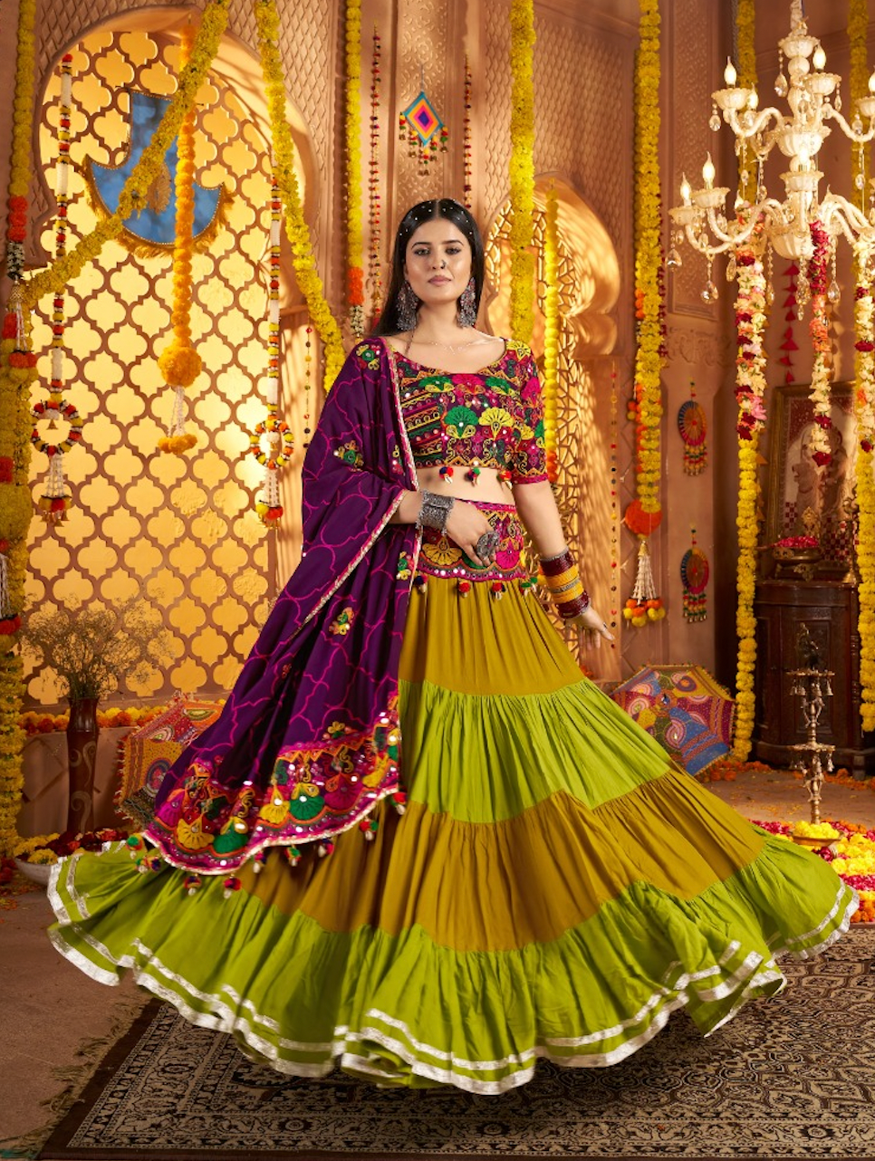 Matrut | Dandiya Diaries Lehenga - D012
