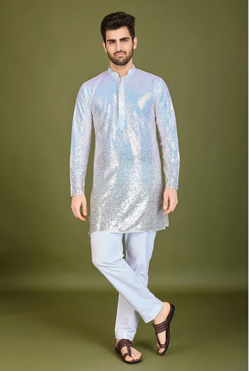 Matrut | Glam Saga Ombre Yellow Kurta Set