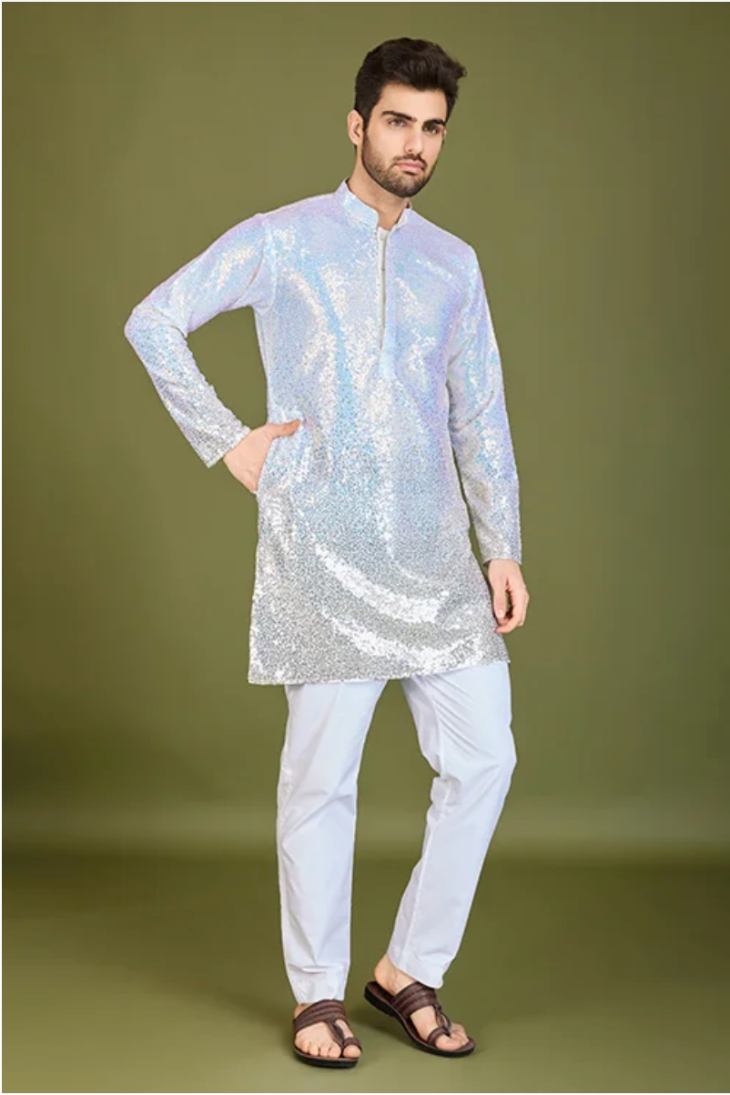 Matrut | Glam Saga Ombre Yellow Kurta Set