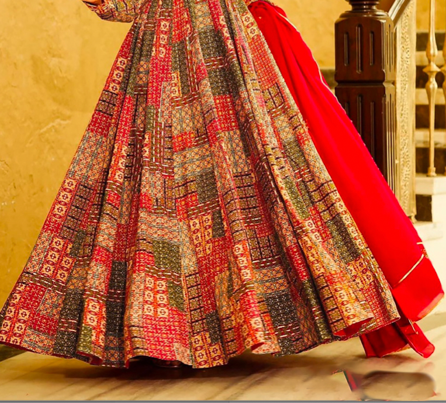 Matrut | Roshni Red Gown