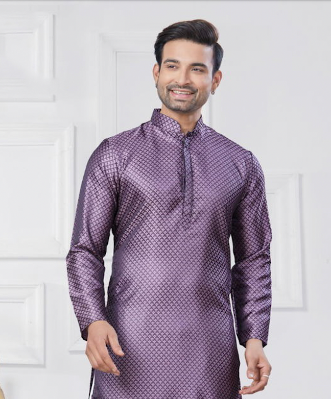 Matrut | Rangoon Purple Kurta Set
