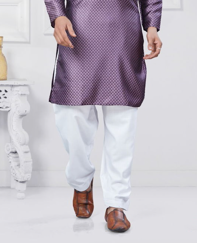 Matrut | Rangoon Purple Kurta Set