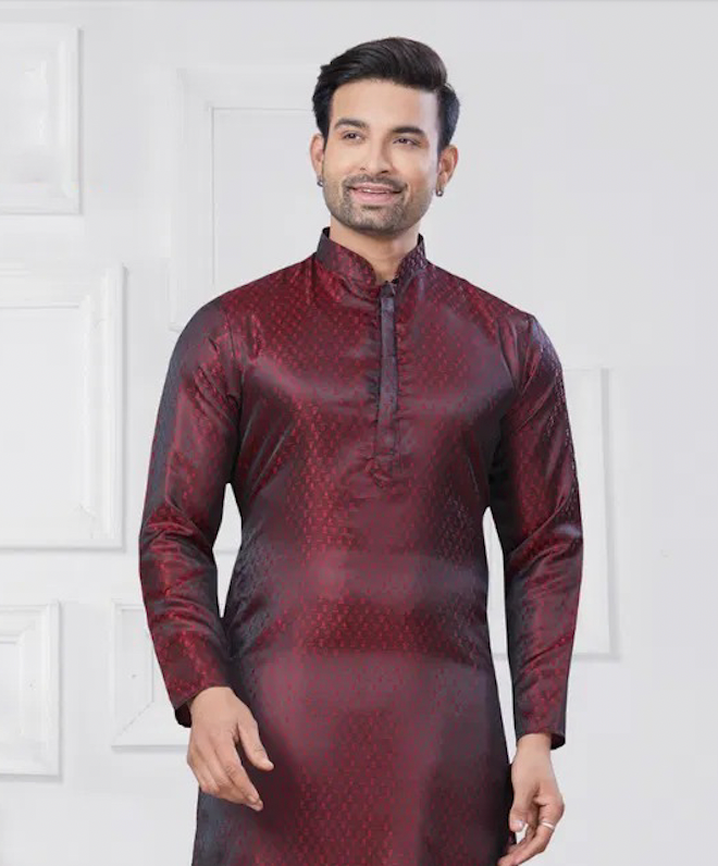 Matrut | Rangoon Maroon Kurta Set