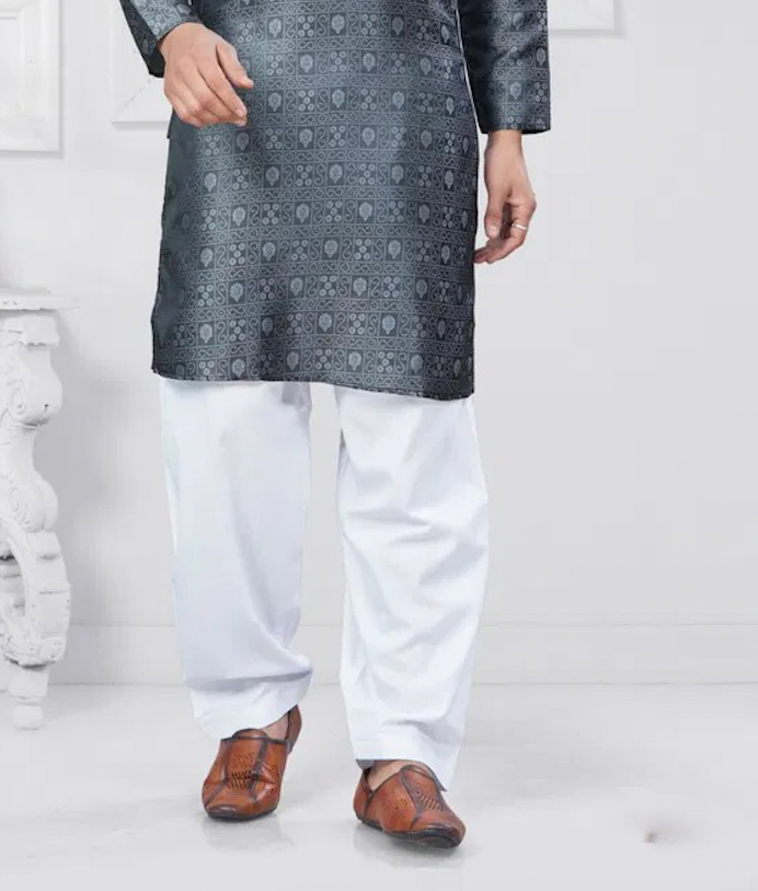 Matrut | Rangoon Grey Kurta Set