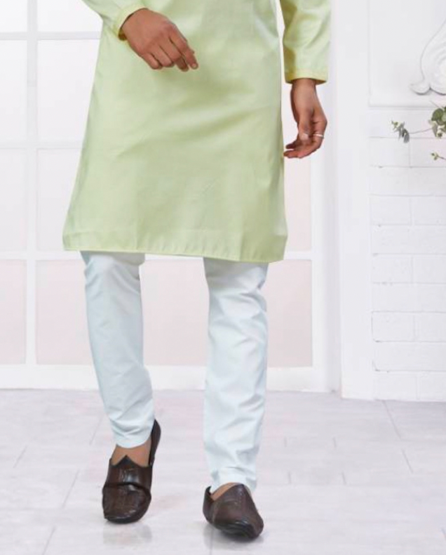 Matrut | Gallant Lime Kurta Set