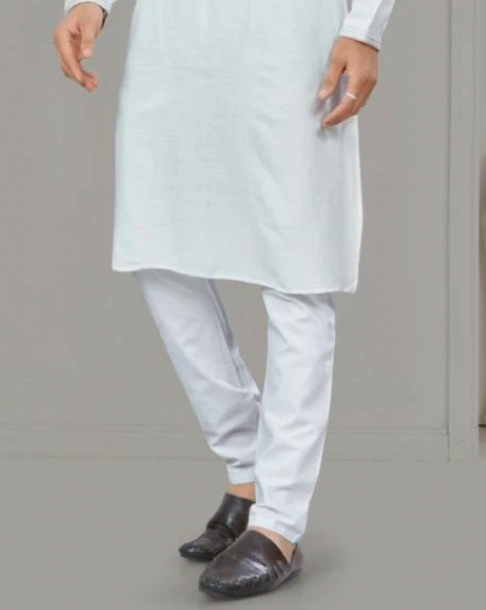 Matrut | Pure Weave White Kurta Set