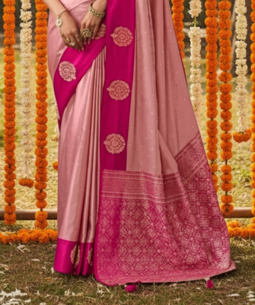Matrut | Kalki Pink Saree