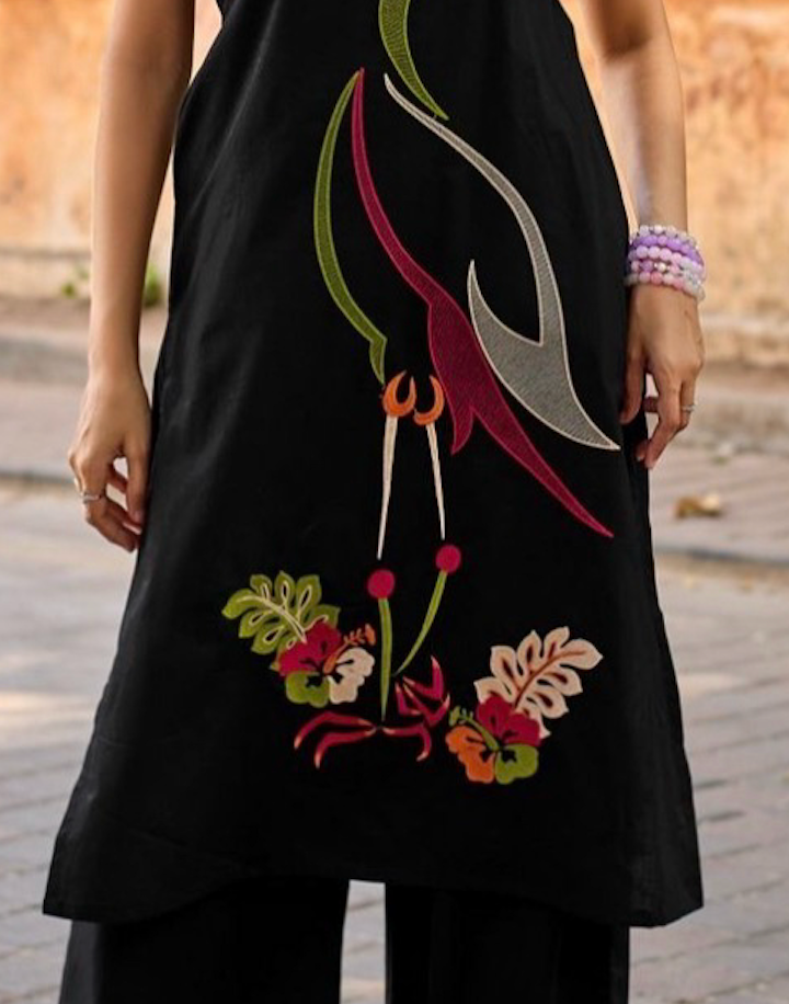 Muskaan Black Co-ord Set