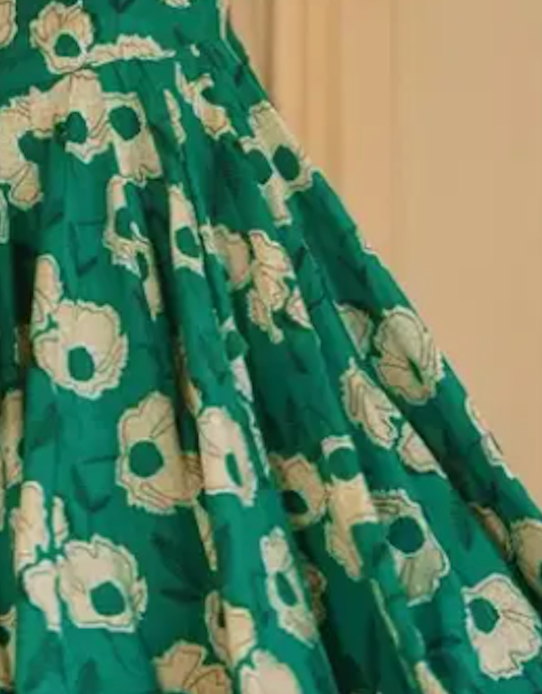Kalakand Green Anarkali Suit