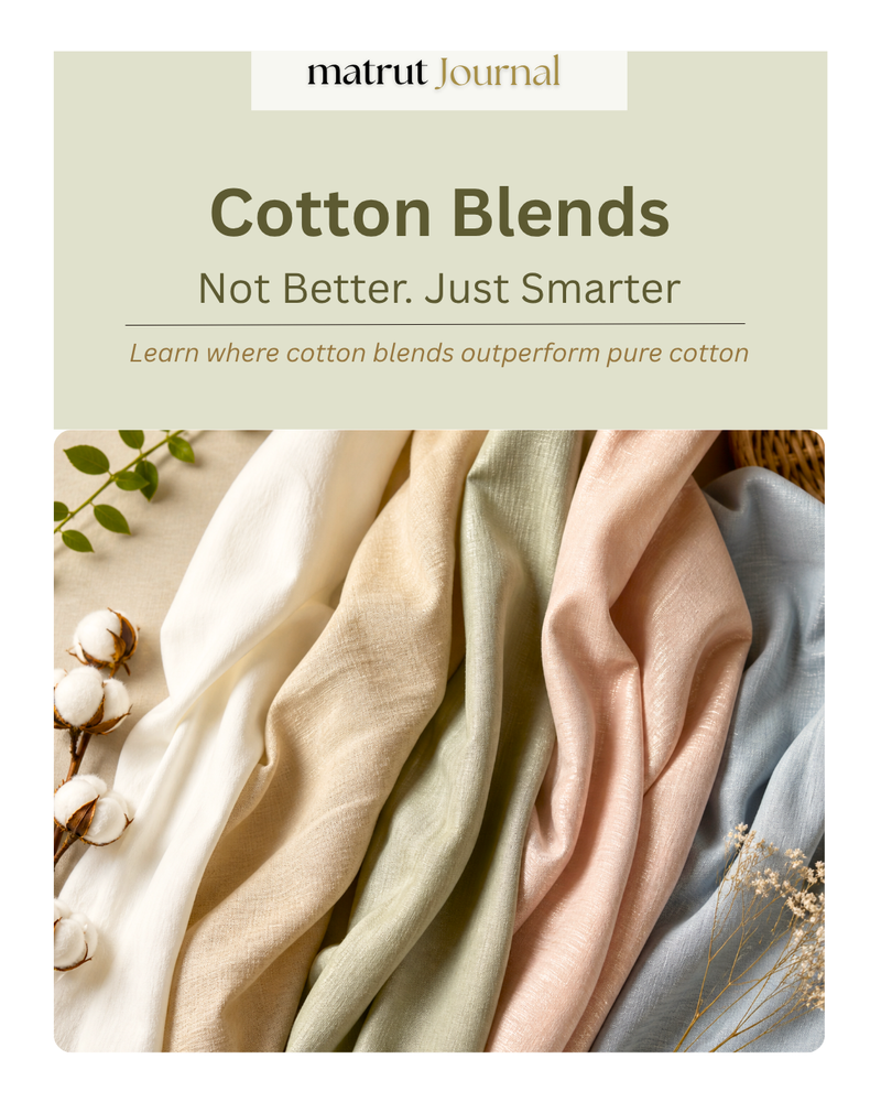 Cotton Blends: Not Better. Just Smarter