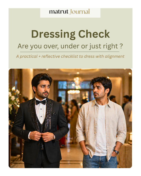 Dressing Check: Are you over, under or just right?