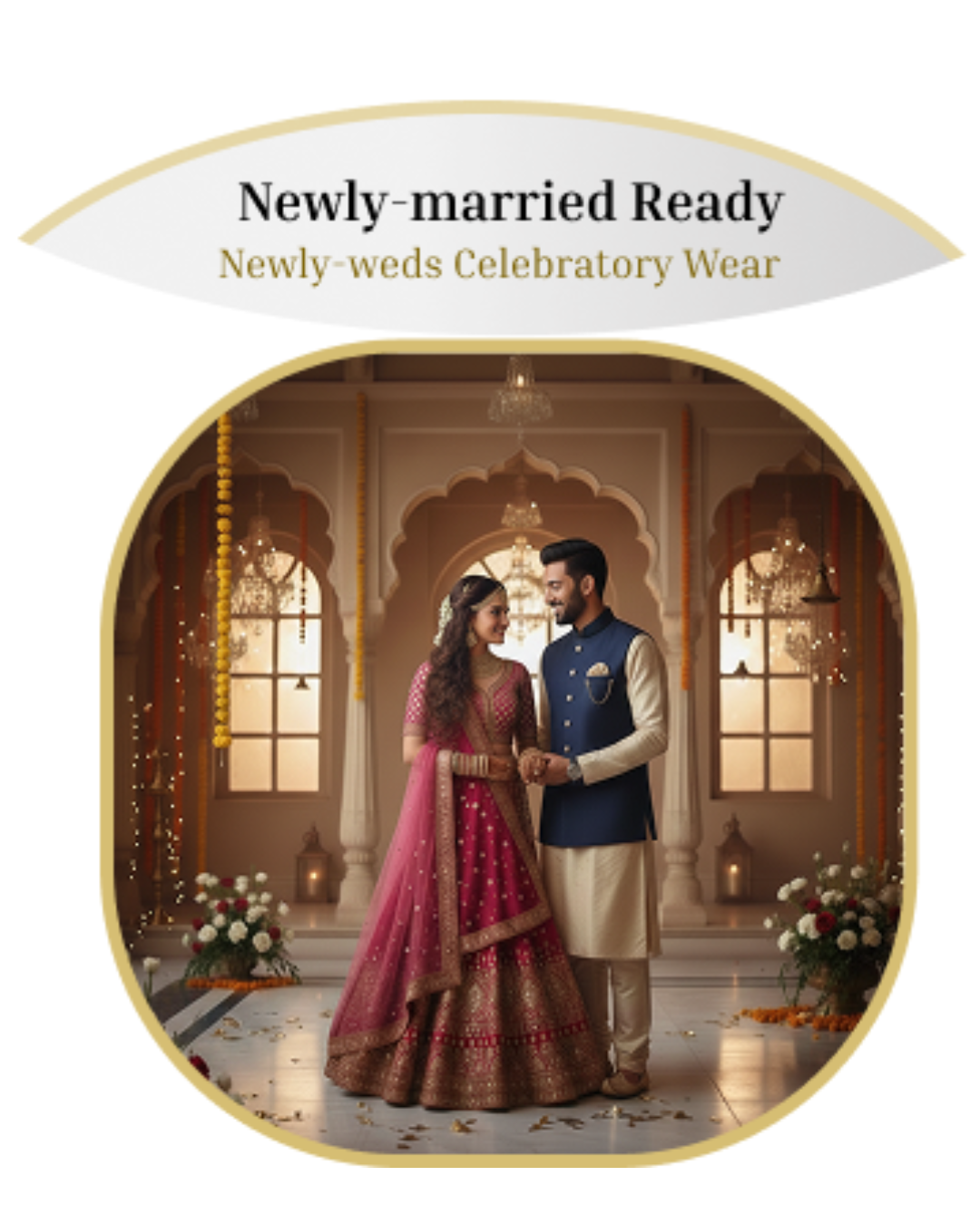 Newly-weds Celebratory wear