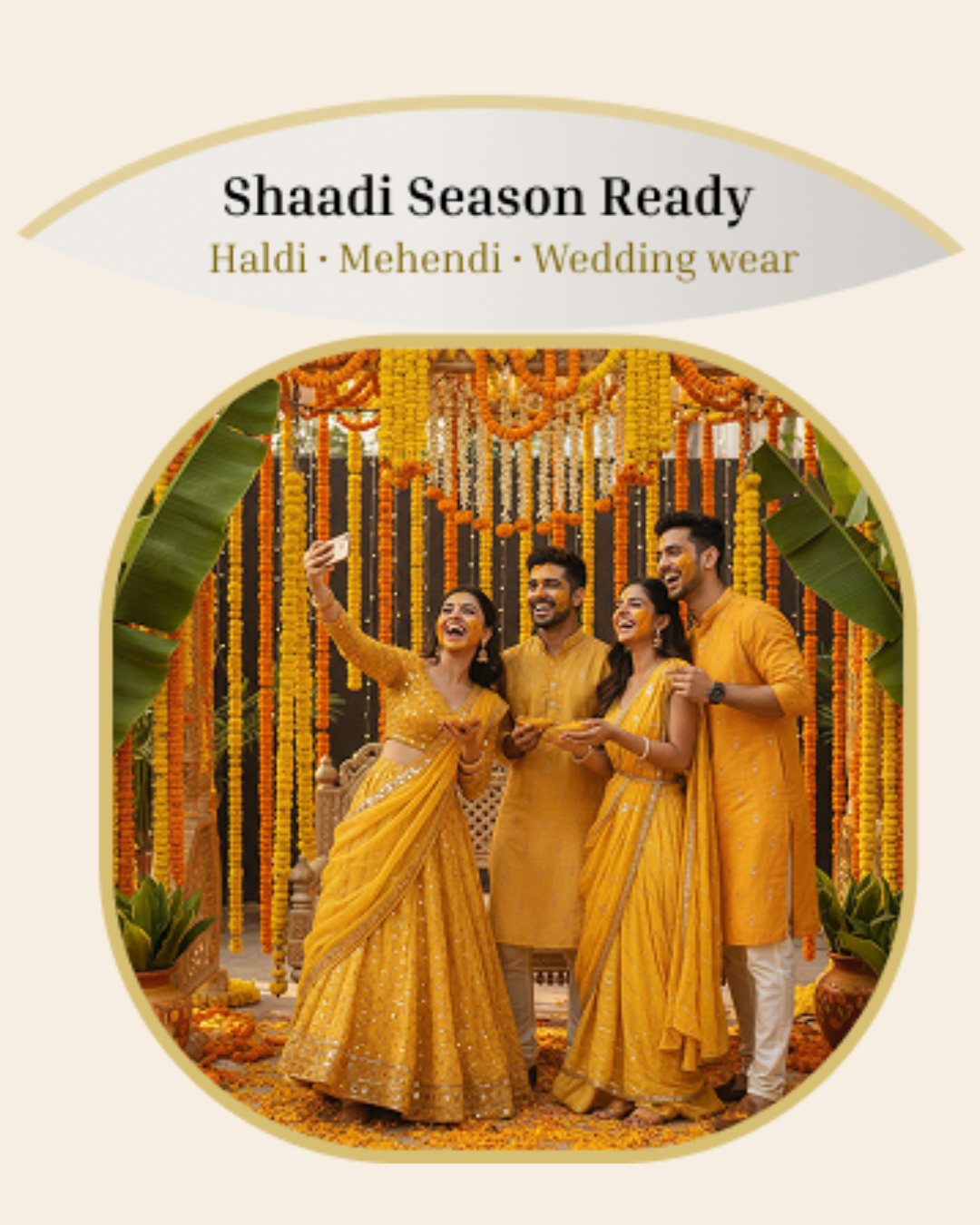 Haldi • Mehendi • Wedding Wear