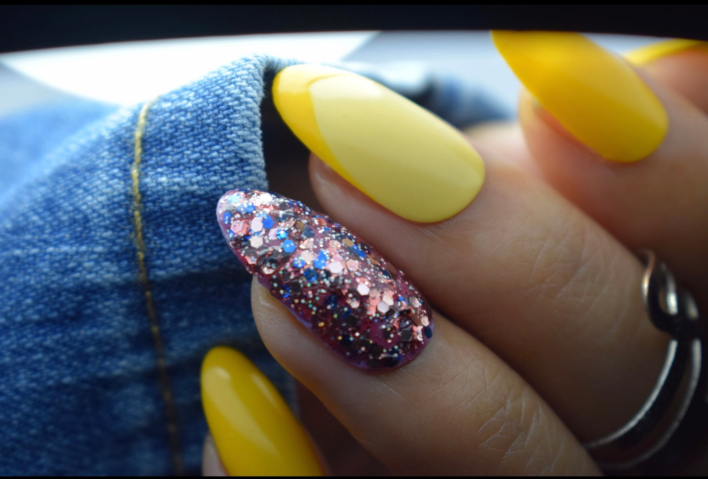 Yellow Sapphire Nails