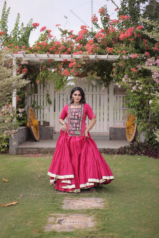 Sutra D03 Pink Indo-western