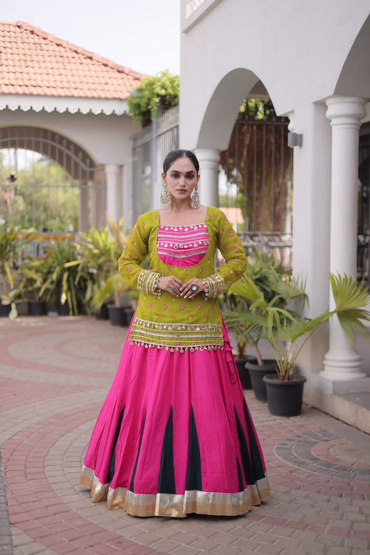 Ojas D09 Green Indo-western