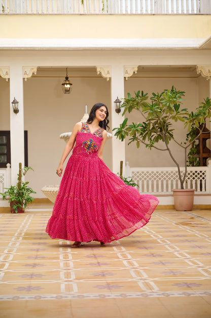 Sutra D07 Pink Gown