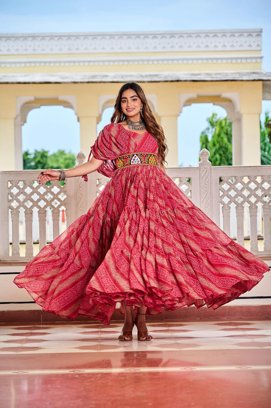 Sutra D06 Red Gown